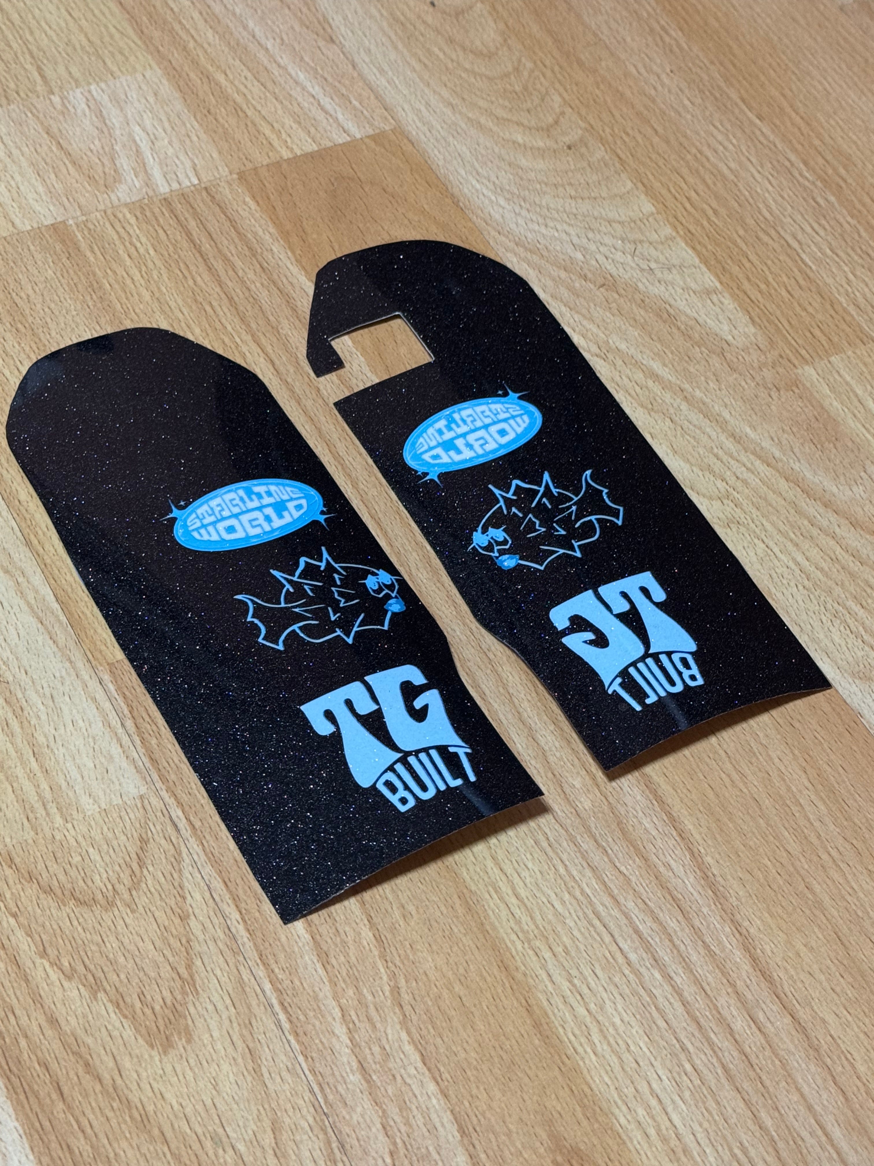 Fork guards decals