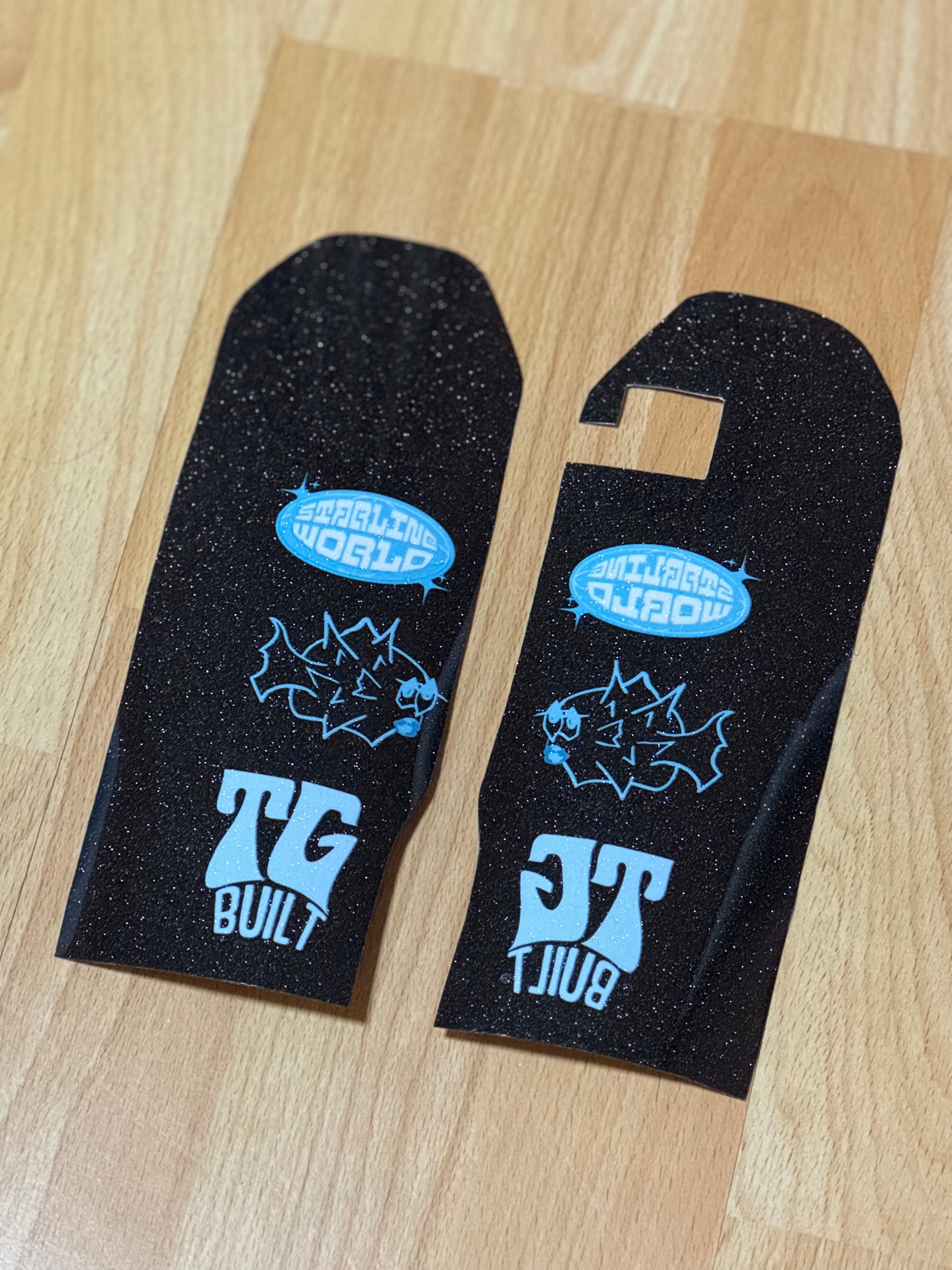 Talaria X3 fork guards decals