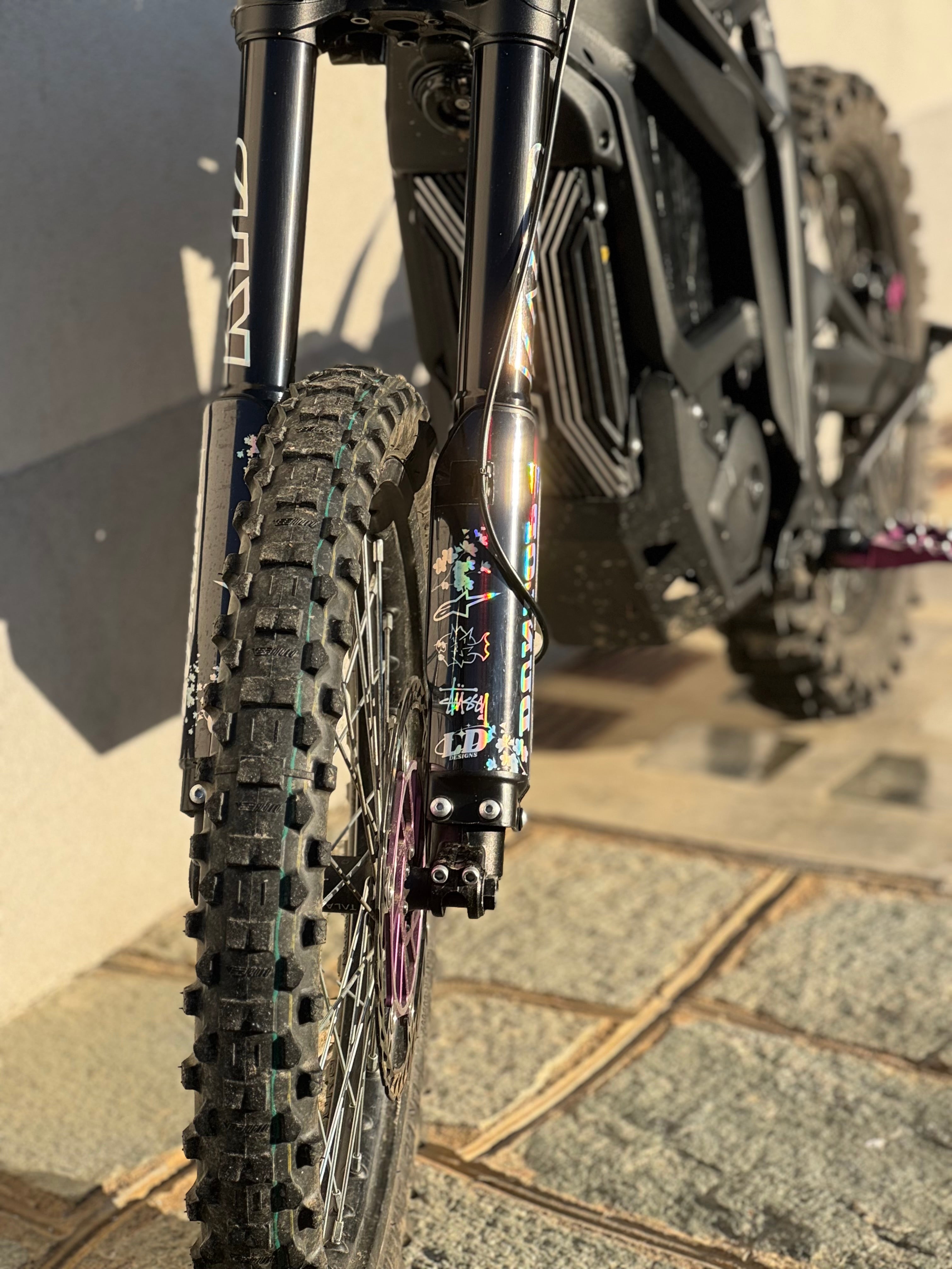 Talaria mx3/mx4 fork guards decals