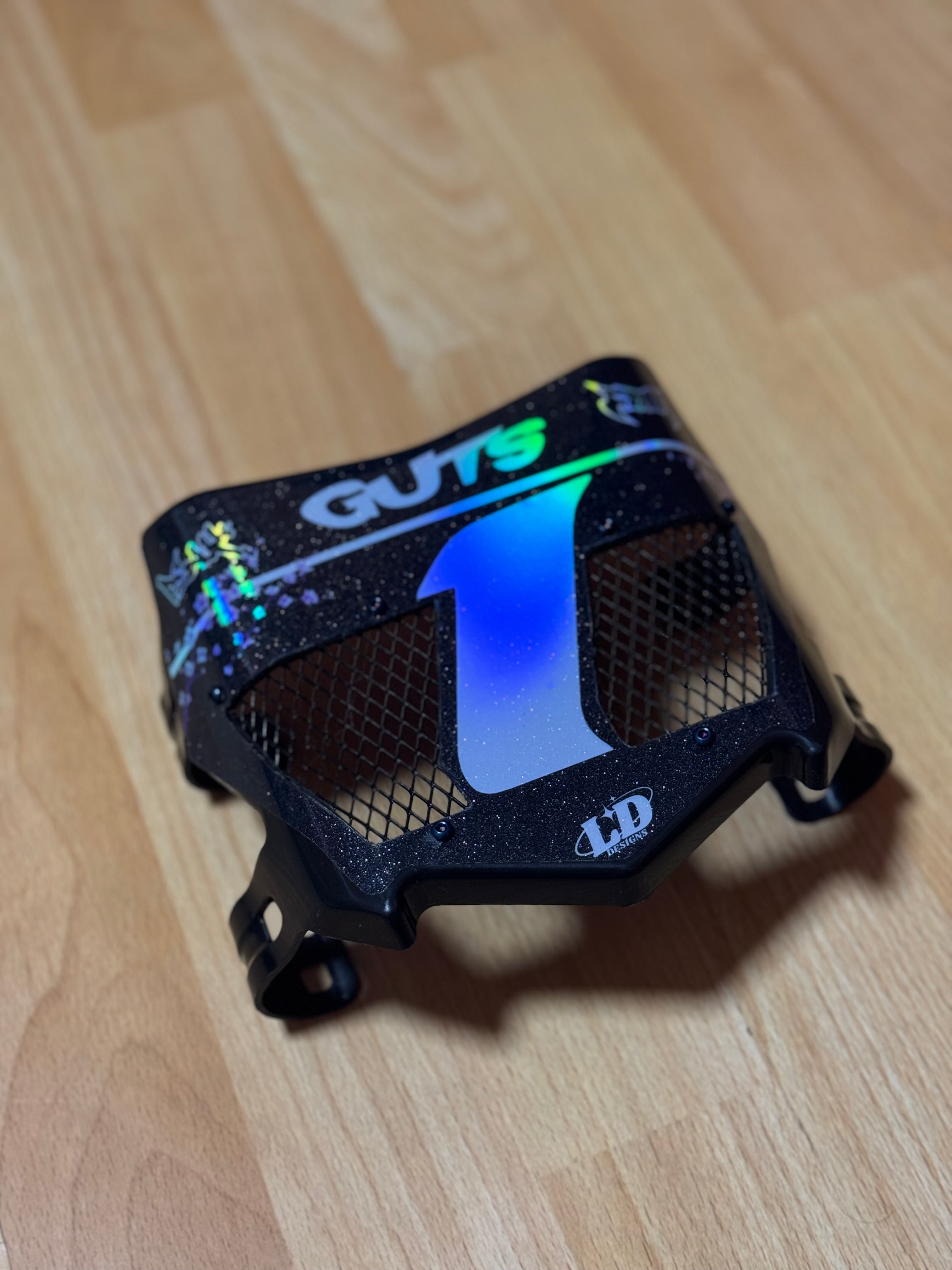 Titanium motocutz vented plate