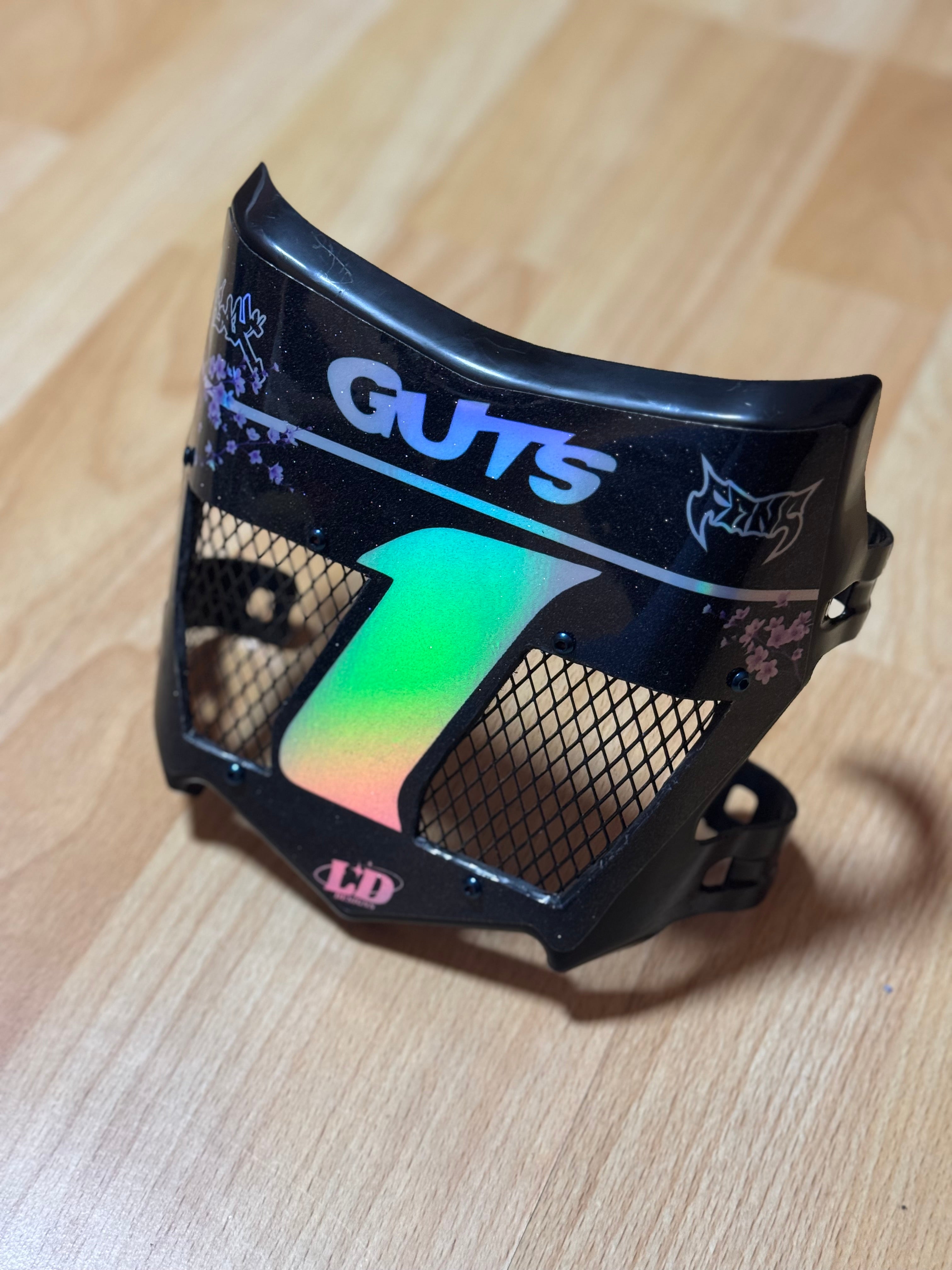 Titanium motocutz vented plate