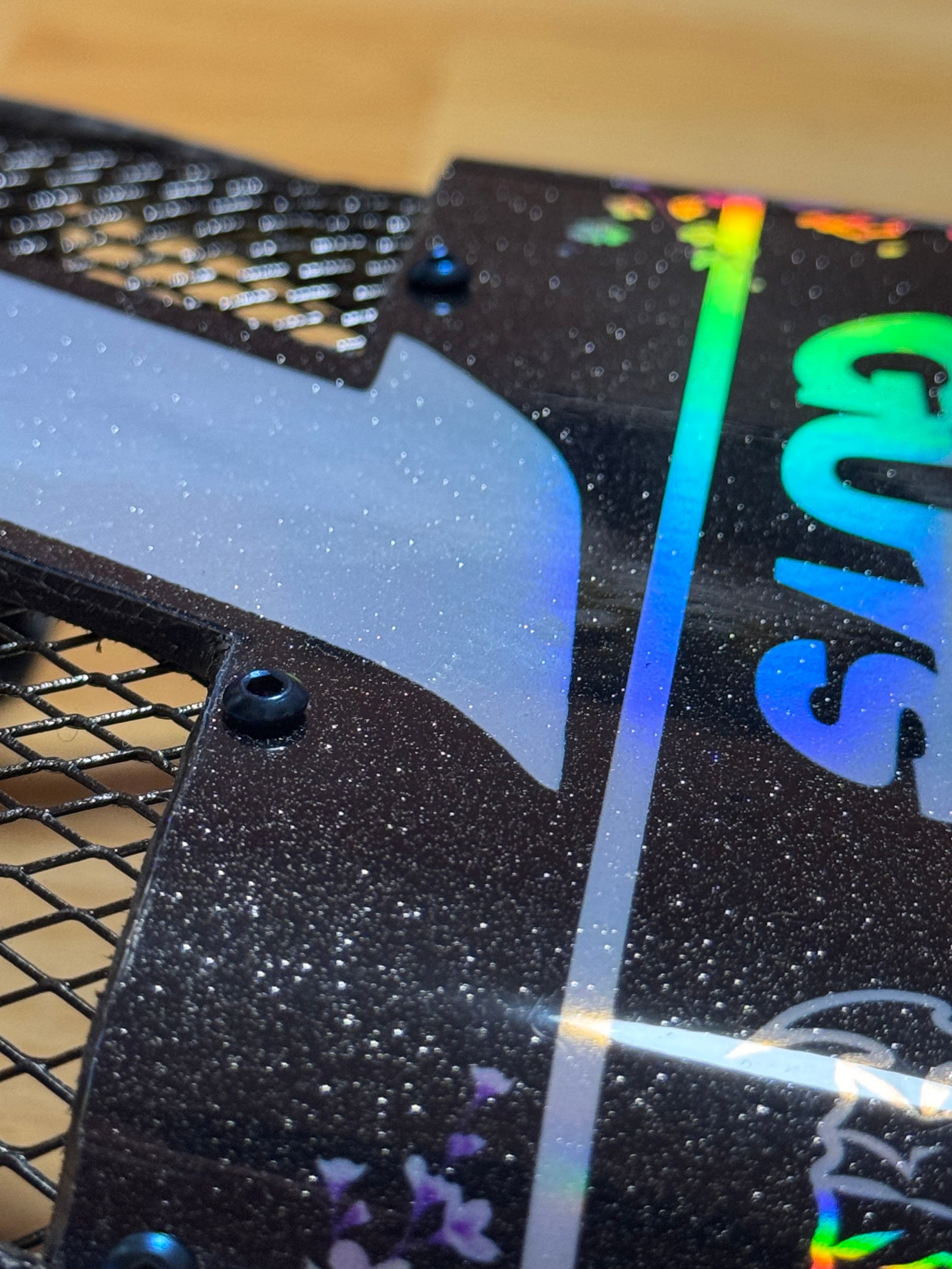 Titanium motocutz vented plate