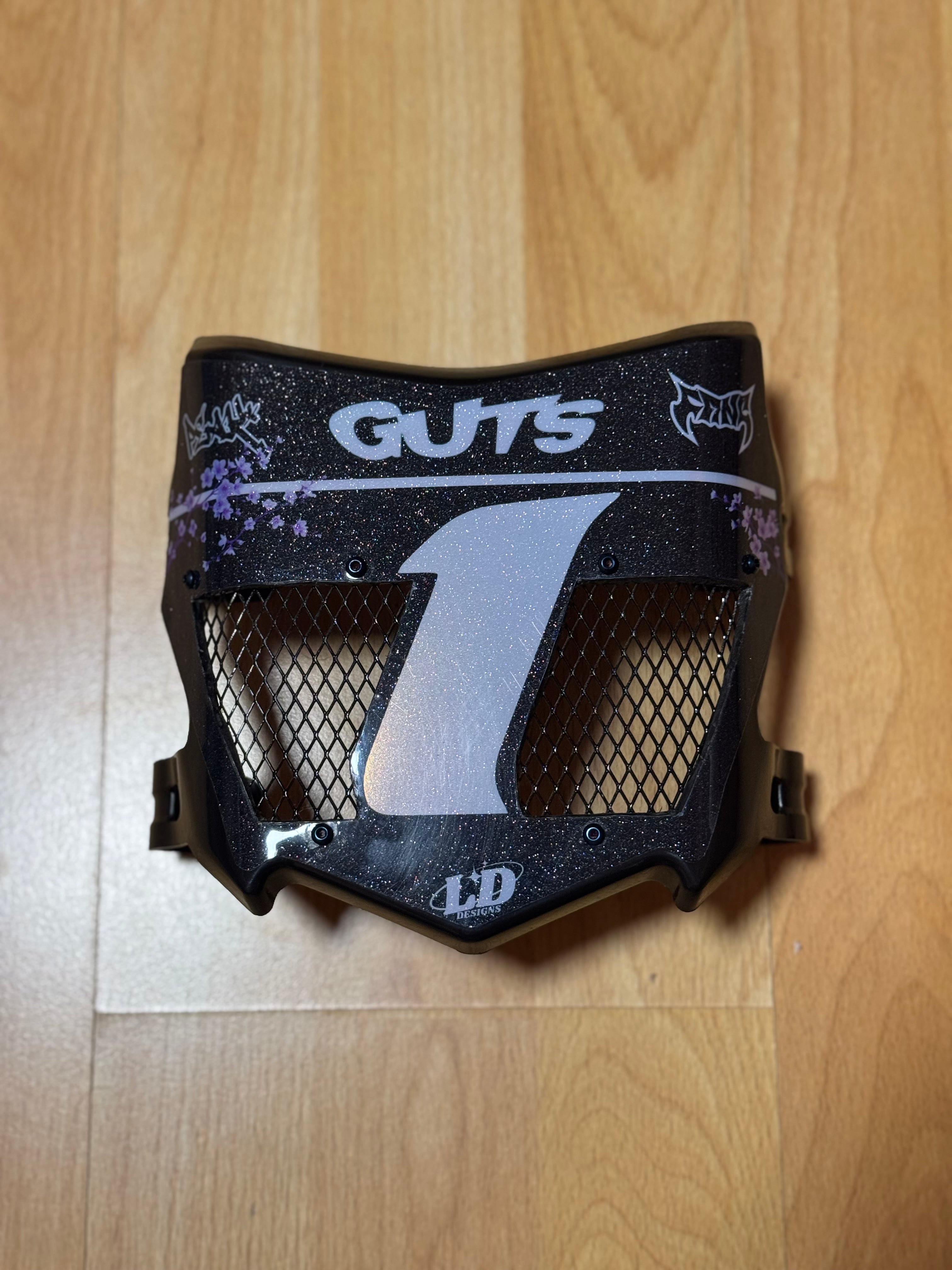 Titanium motocutz vented plate